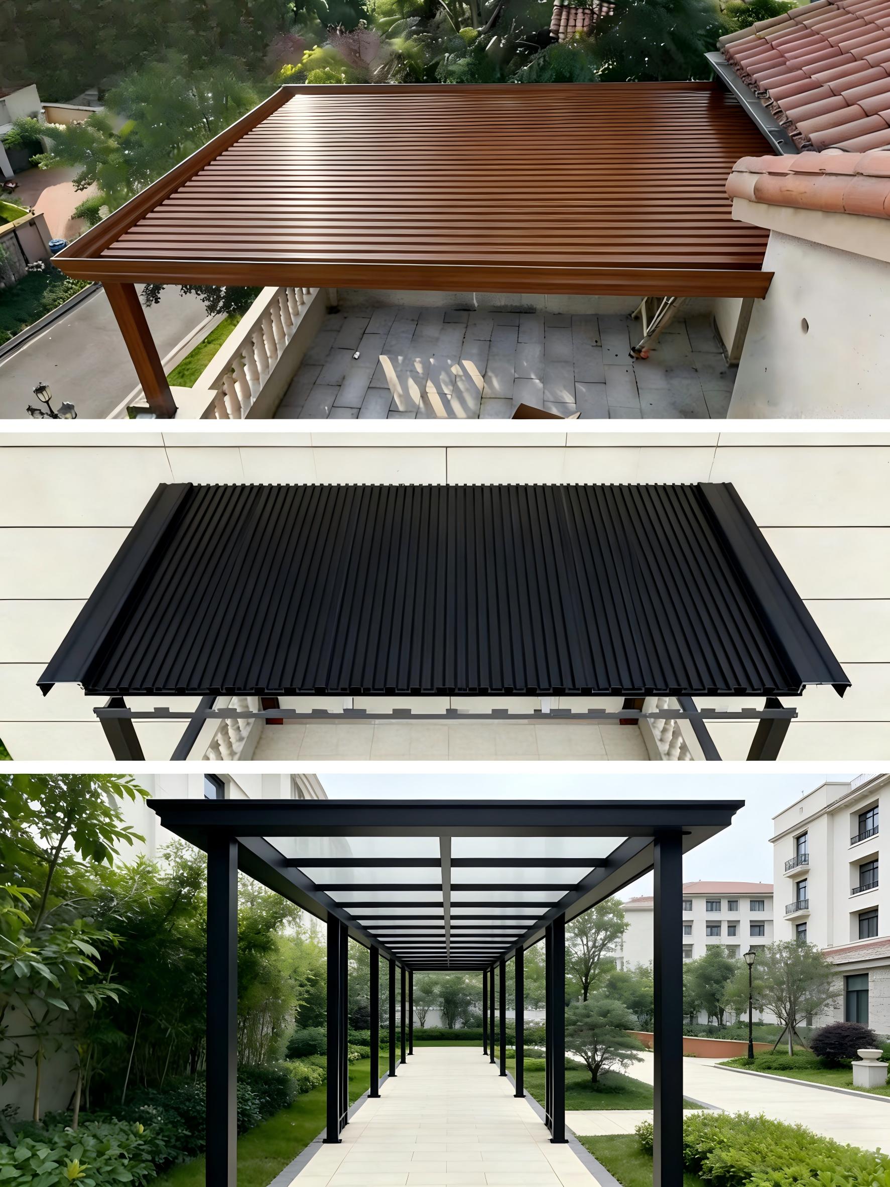Aluminum great wall panels for exterior decoration and fencing